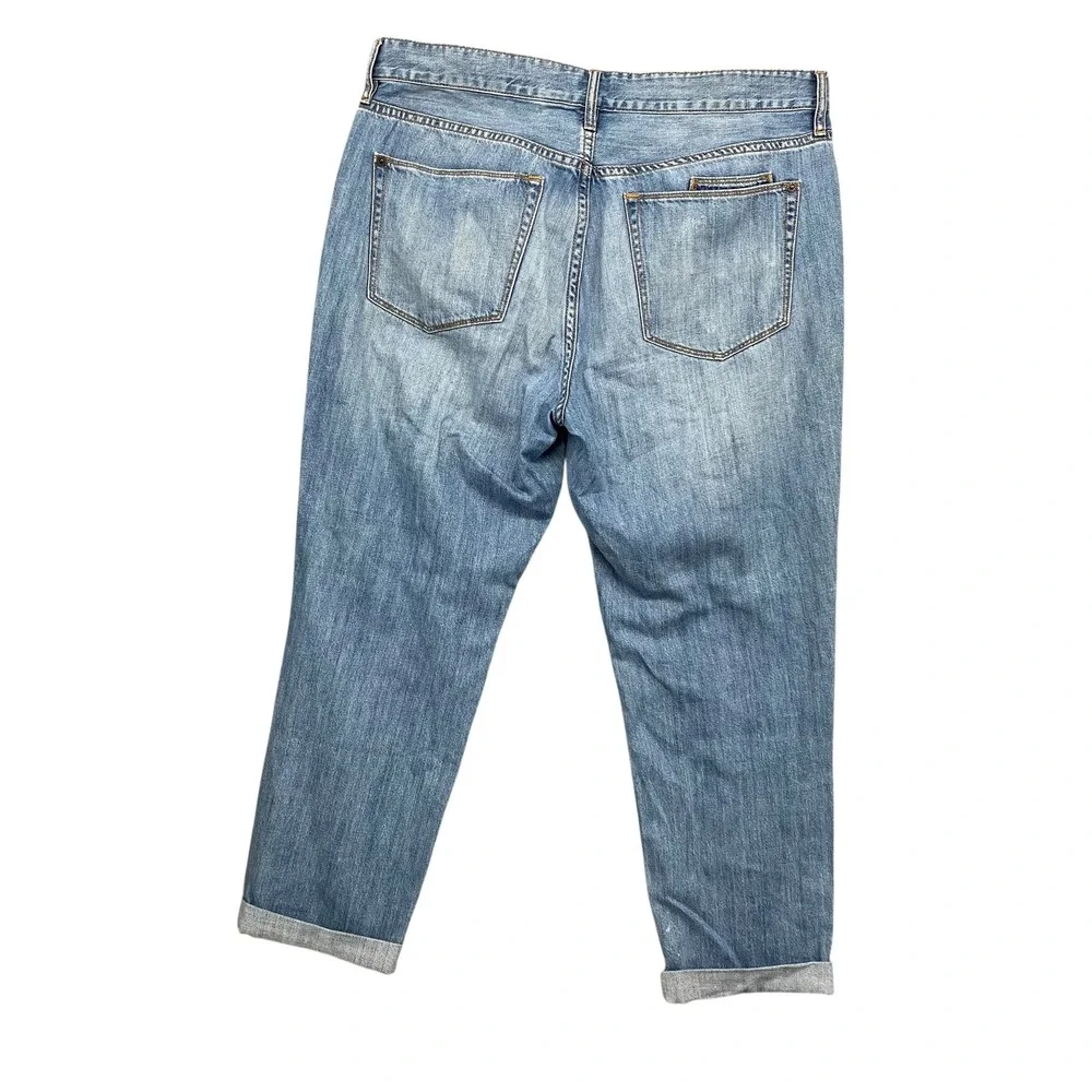 J. Crew Factory distressed denim
